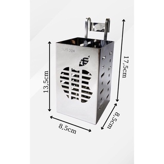 Giỏ đũa 1 ngăn inox 304