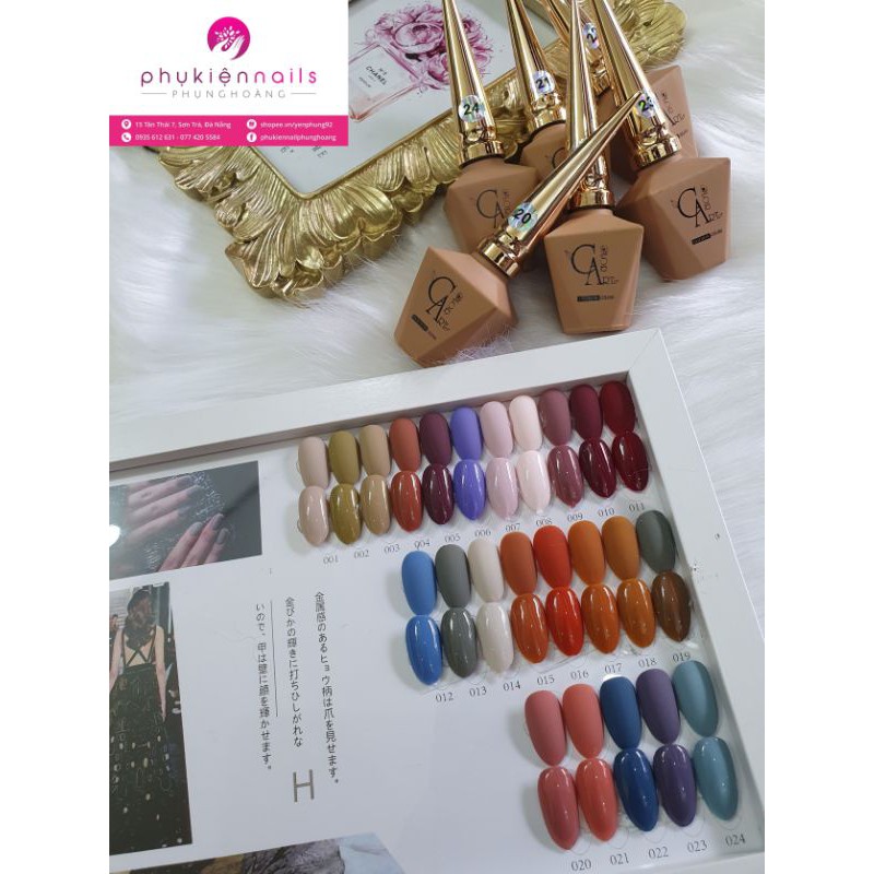 Set Sơn Gel Kalie 24 Màu Tông Màu Hót Nhất Năm