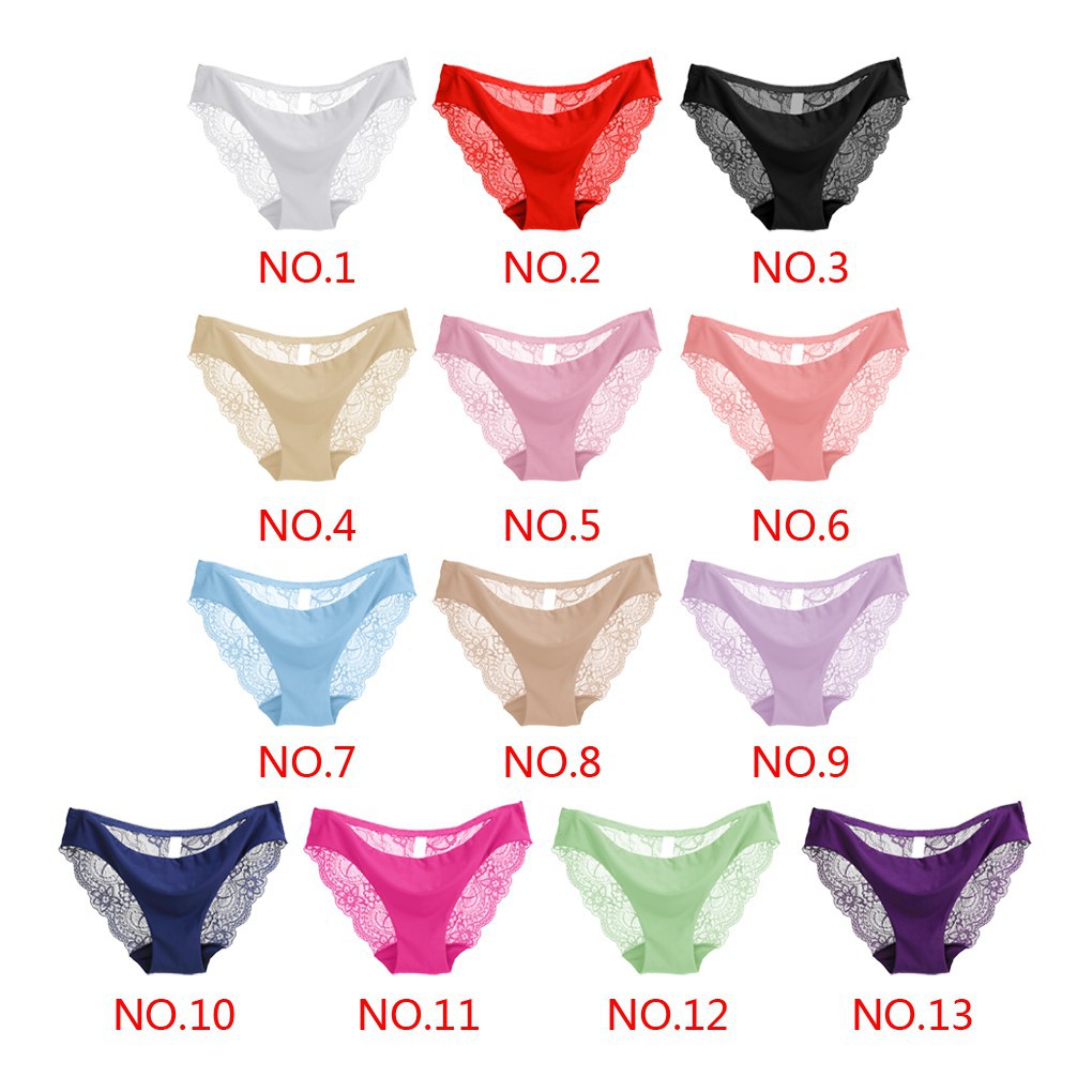 Quần lót phối ren hoa quyên thấu quyến rũ cho nữ