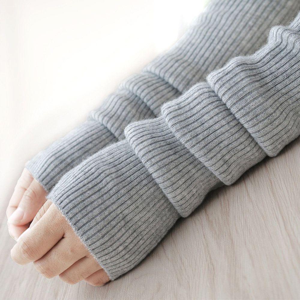 Găng Tay Giữ Ấm Hở Ngón Thời Trang