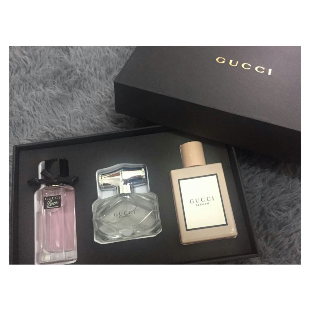 gucci perfume set of 3