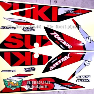 Tem Raider FI UV ép nhiệt cao cấp 2020