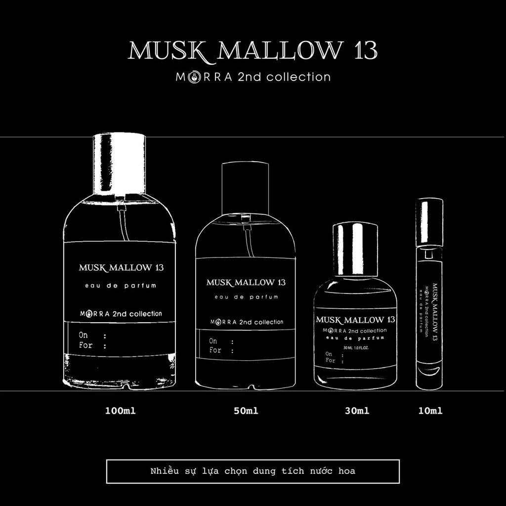 Nước hoa Morra Musk Mallow 13 - 30ml | Thế Giới Skin Care