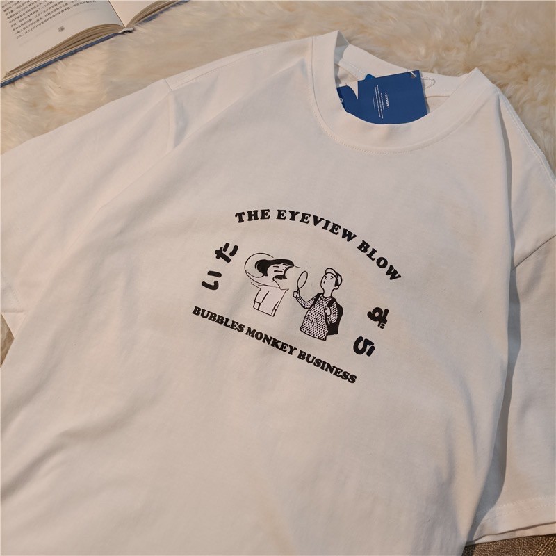 Áo thun tay lỡ unisex HOMIES in hình BLOW
