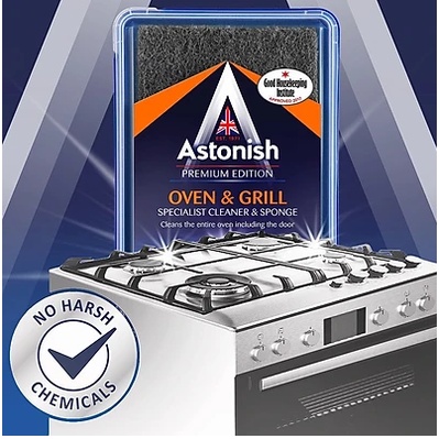 Kem tẩy đa năng Astonish Oven & Grill (mẫu mới hộp 450gr)