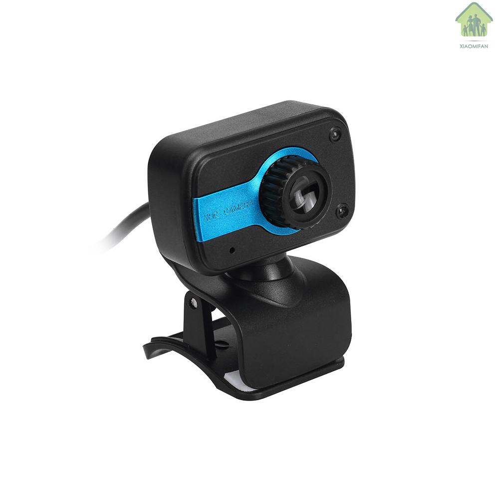 Webcam Xm Hd 480p 30fps Tích Hợp Micro Có Kẹp Gắn Máy Tính Để Bàn / Laptop Cổng Usb | BigBuy360 - bigbuy360.vn