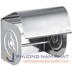 [HÀNG ĐẶT XƯỞNG] Hộp đựng giấy vệ sinh trong nhà tắm 100% INOX 304 cao cấp HG2 HỘP GIẤY NỬA