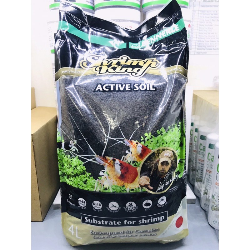 Phân nền chuyên tép Dennerle ShrimpKing Active Soil