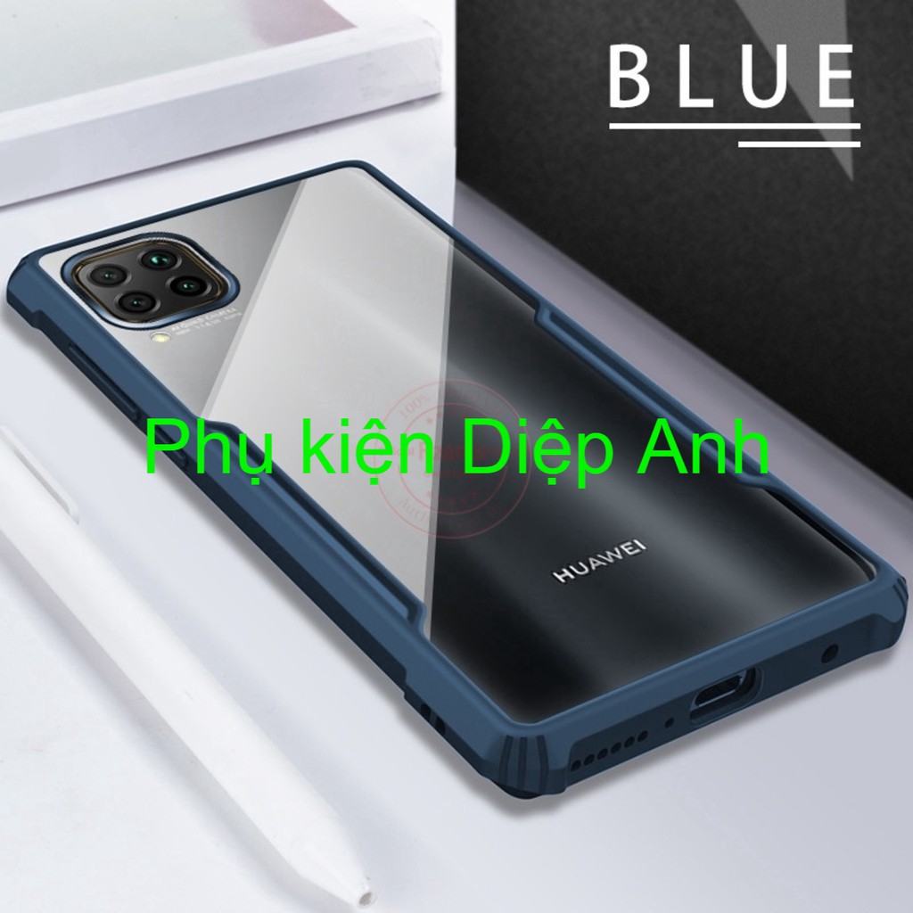 Huawei Nova 7I / P40 Lite |  Combo 4 món Kính cường lực  6D thiên thần , cường lực camera , dán lưng carbon , ốp lưng