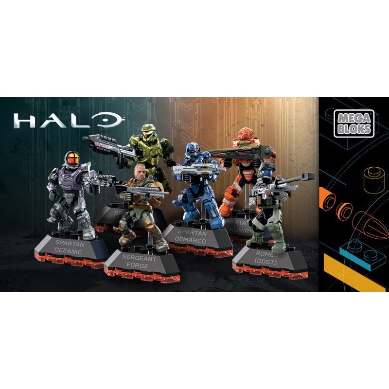 Bộ xếp hình nhân vật Mega Bloks Halo Series mùa 2