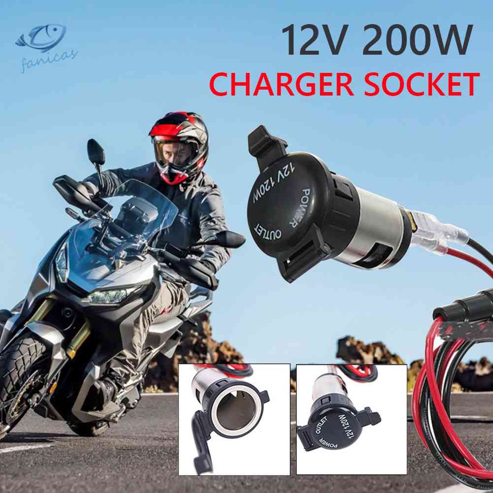 Củ Sạc FANIC 12-24V 120W Cho Xe Hơi Xe Máy