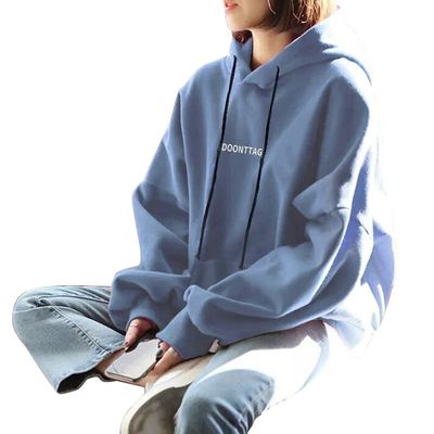 NRVP Áo hoodie form rộng hợp thời trang 2021 trẻ trung cho nữ