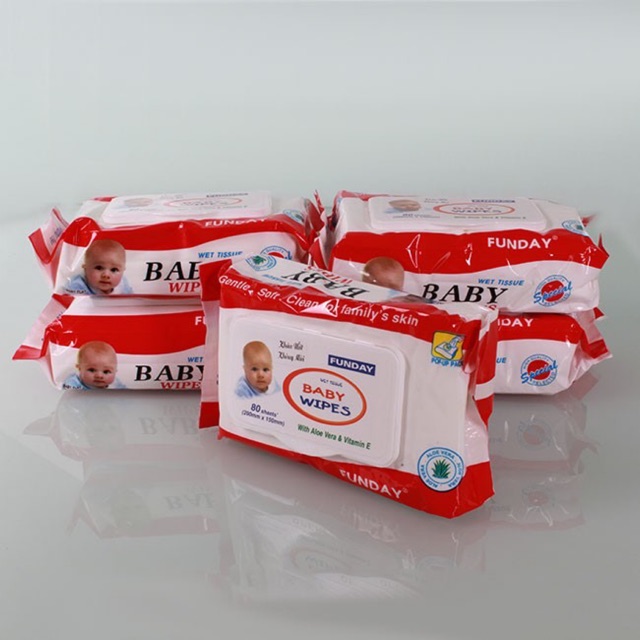 COMBO 5 gói khăn ướt phú đạt
