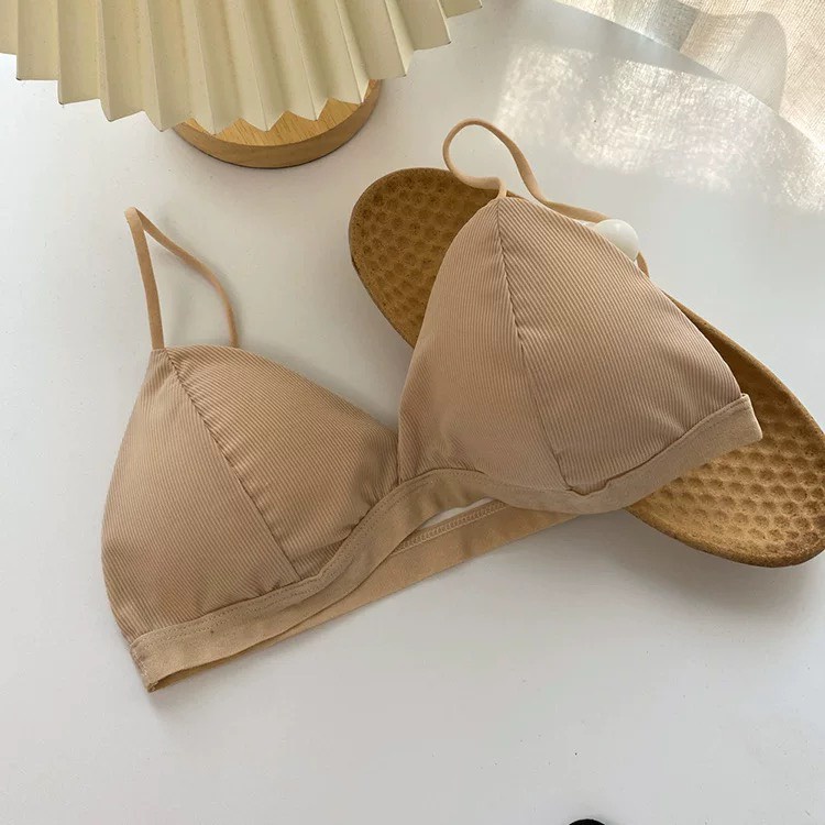 Áo bra nữ áo lót len tăm lưng nâng ngực dây nhỏ điệu đà freesize PASANA0077