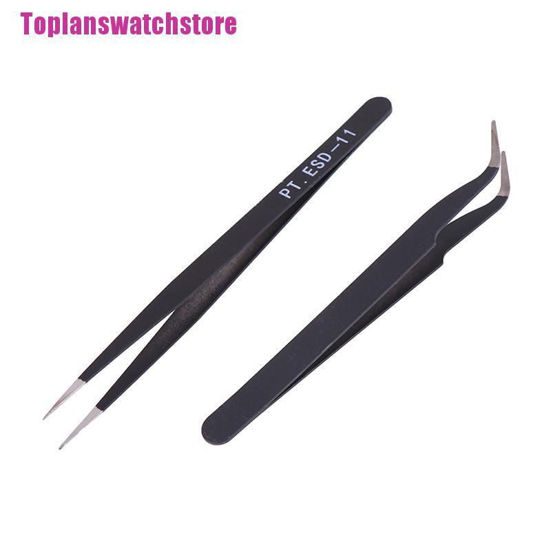 Set 6 Nhíp Uốn Cong Chống Tĩnh Điện Chuyên Dụng Sửa Chữa