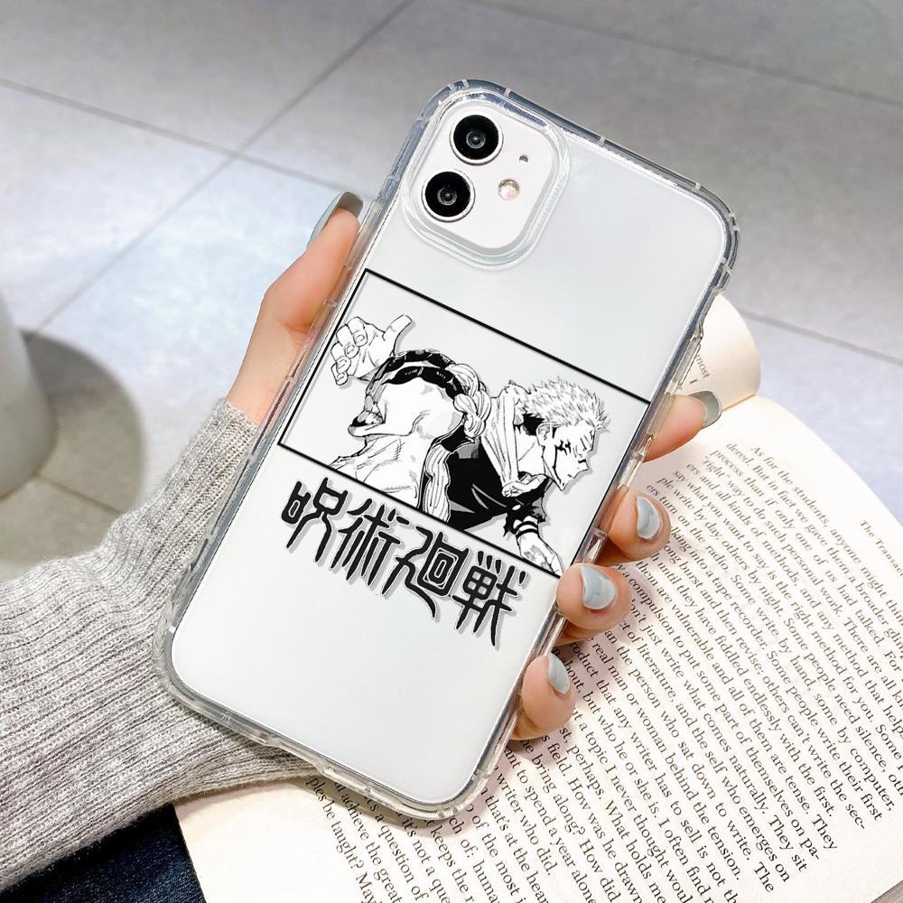 Ốp Điện Thoại Mềm Trong Suốt Hình Hoạt Hình Cho Iphone 12 Pro 11 13 pro Max 12 13Mini X Xr Xs Xs Max / 6 7 8 Plus