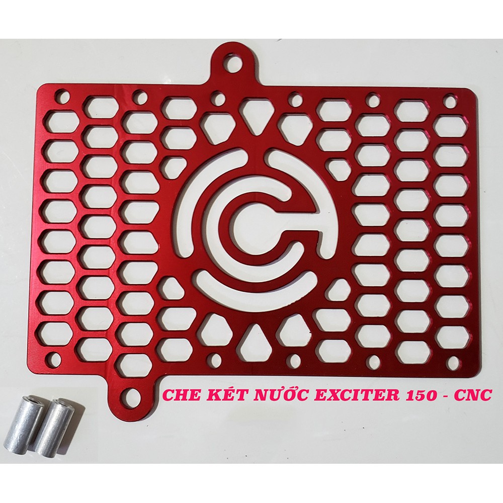 CHE KÉT NƯỚC EXCITER 150 NHÔM CNC MÀU