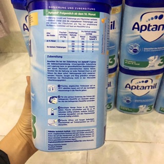 Sữa bột cho bé Aptamil Đức số 3 (800g)