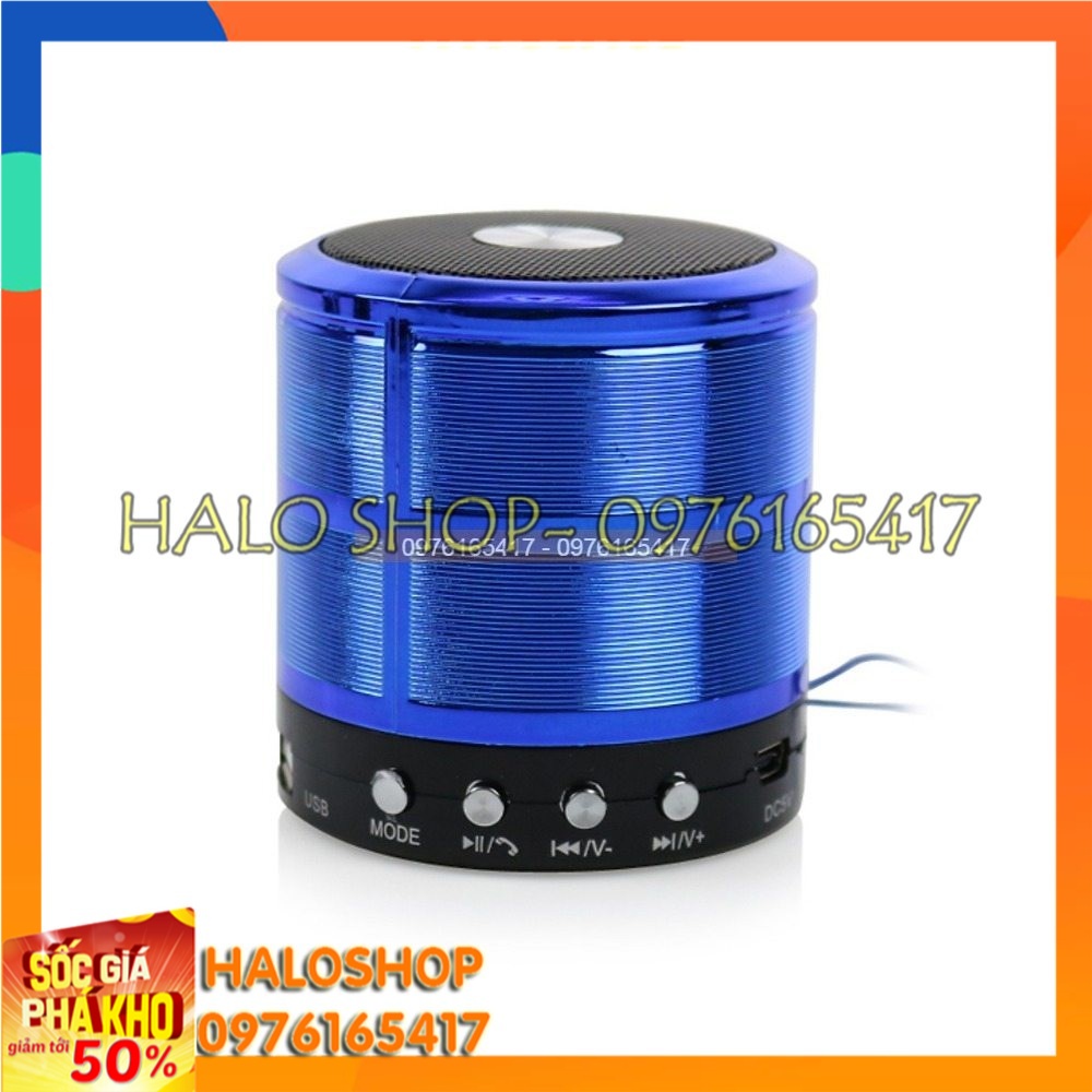 Loa Bluetooth Mini WS 887 Phát Nhạc Từ Thẻ Nhớ, USB