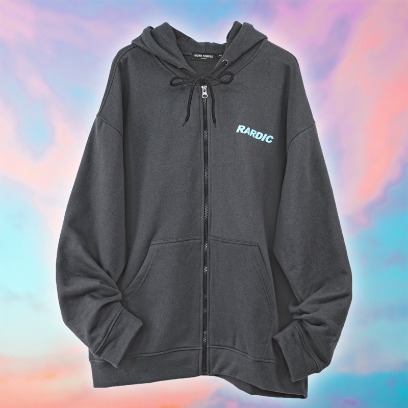 Áo khoác nỉ dây kéo form rộng RADIC ulzzang (ẢNH THẬT) | BigBuy360 - bigbuy360.vn