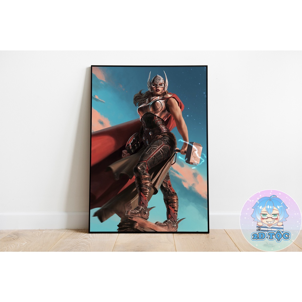 TRANH POSTER A3 THOR MARVEL (2) CHẤT LIỆU GIẤY CAO CẤP – TRANH POSTER DÁN TƯỜNG TREO TƯỜNG 2D TỘC SHOP