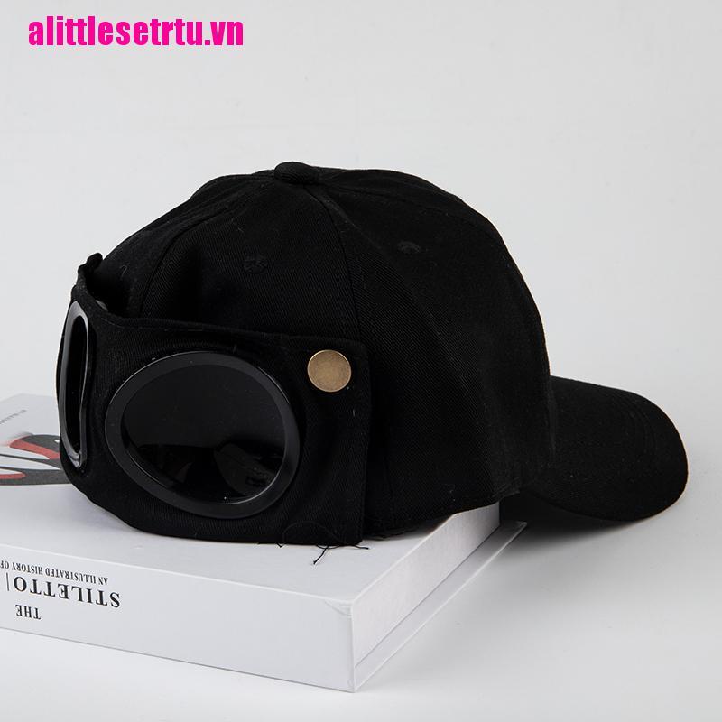 Mũ Lưỡi Trai Kèm Kính Mát Thời Trang Mùa Hè Cho Nam Và Nữ