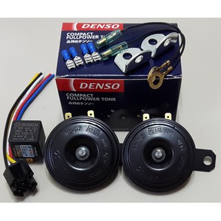 Bộ còi Denso 2 chiếc.