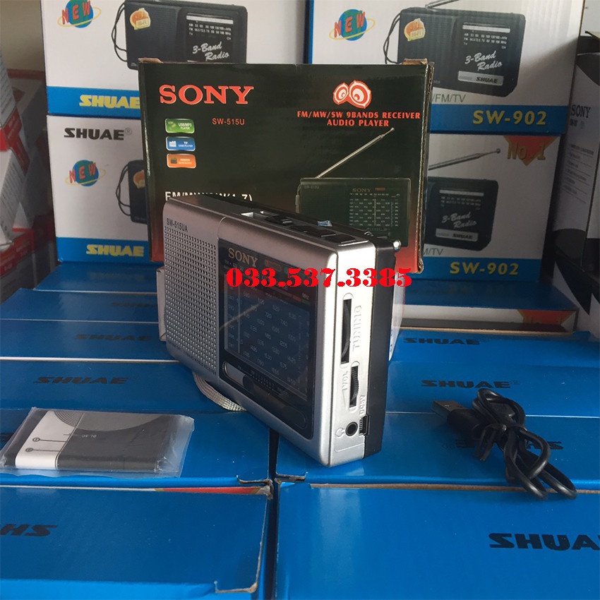 Đài fm cho người già, đài fm radio 515 hỗ trợ thẻ ngớ ngoài