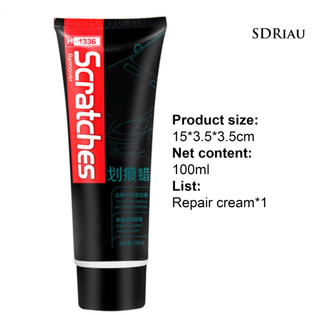 Sáp sửa chữa vết trầy xe hơi chuyên dụng chất lượng cao 100ml