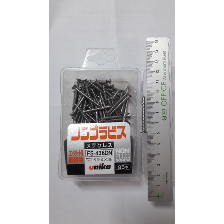 Vít inox bắt tường, bê tông Unika không dùng tắt kê