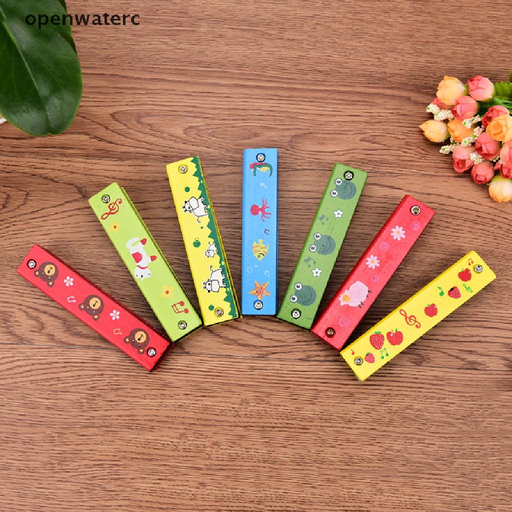 Kèn Harmonica 16 Lỗ Nhiều Màu Sắc Dễ Thương Cho Bé
