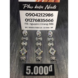Phụ kiện nails - đá hình (5k/ viên)