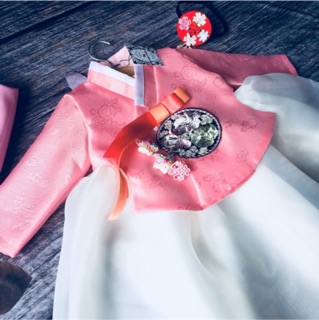 Hanbok cho bé kèm bờm ( ảnh thật)