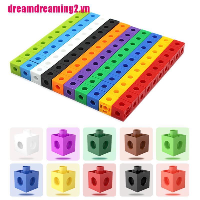 Bộ 2 Khối Rubik 10 Màu Sắc Cho Bé Học