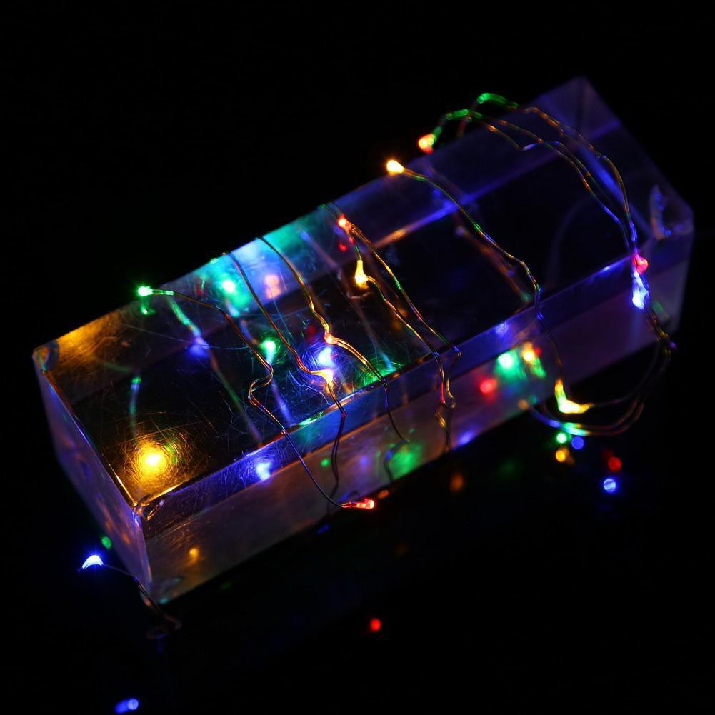 Dây đèn 30 bóng LED dài 3m chạy bằng pin dùng để trang trí nội thất