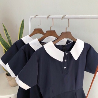 Đầm babydoll ulzzang (ảnh thật kế bên)
