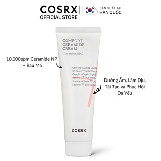 Kem Dưỡng Ẩm Sâu Sáng Da Cosrx Balancium Comfort Ceramide Cream 80g