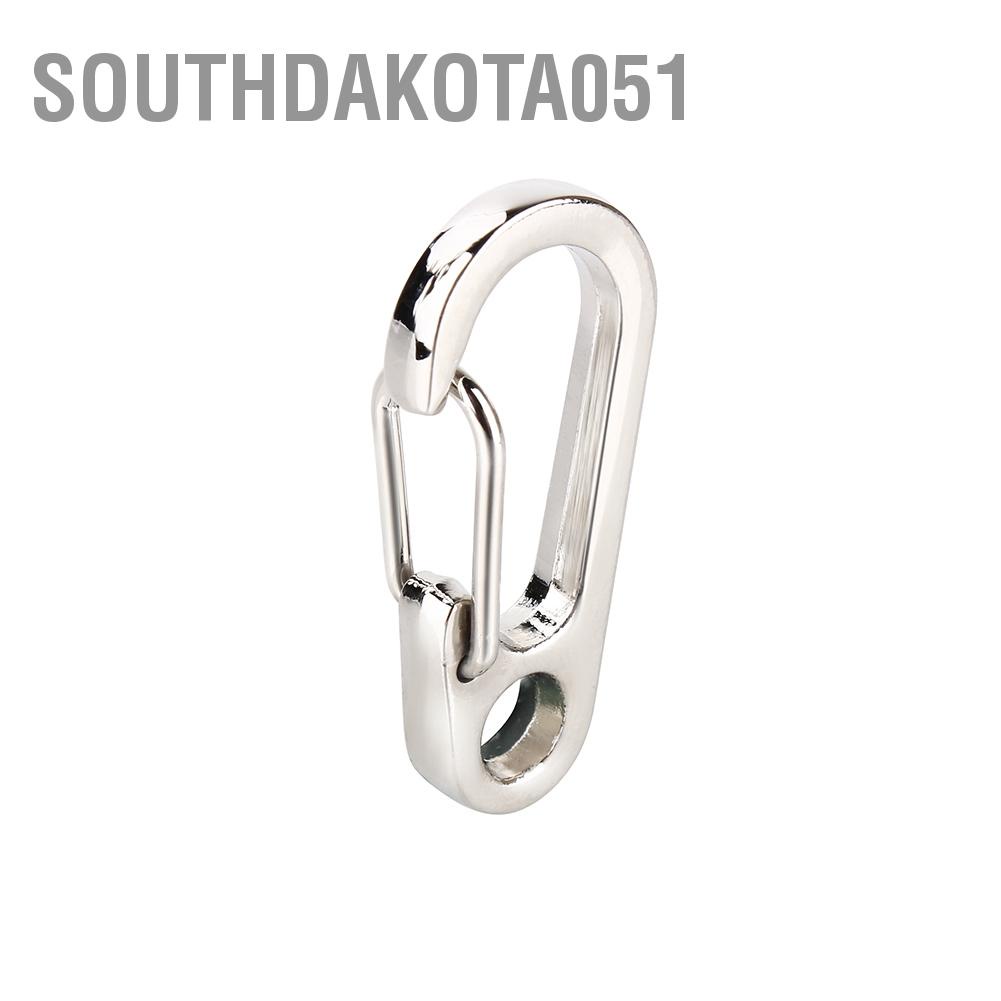 Móc đa năng bằng thép không gỉ tháo nhanh dùng làm móc khóa/ các hoạt động ngoài trời