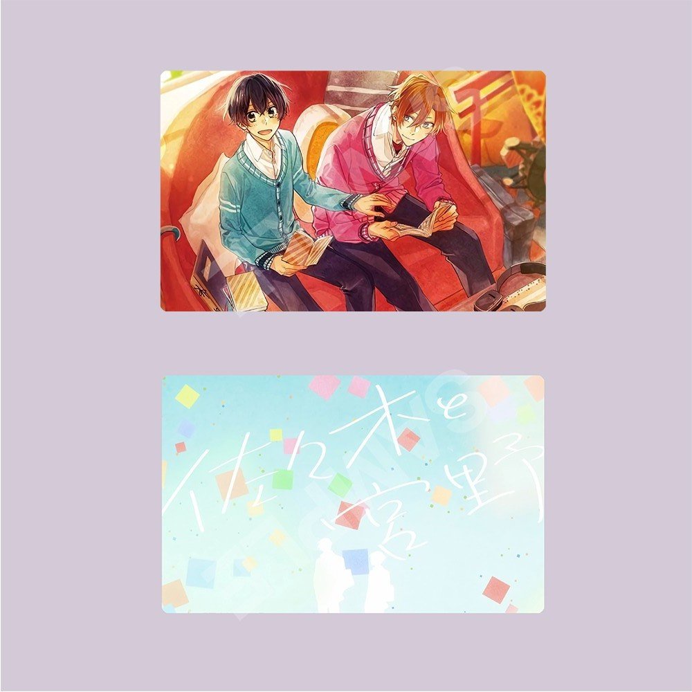 Ảnh card bo góc in hình SASAKI VÀ MIYANO thẻ bo viền 5*8cm 1 tấm
