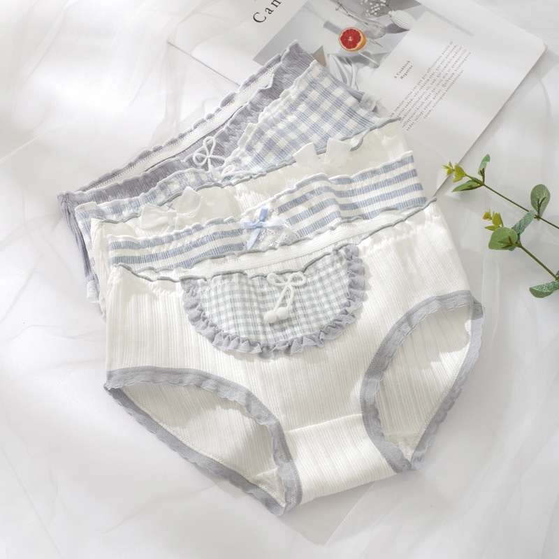 1 chiếc quần lót cotton hình tam giác dễ thương ngọt ngào dành cho nữ