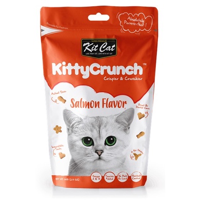 [Mã PET50K giảm Giảm 10% - Tối đa 50K đơn từ 250K] Snack Bánh Thưởng Cho Mèo Kittat Kitty Crunch 60g