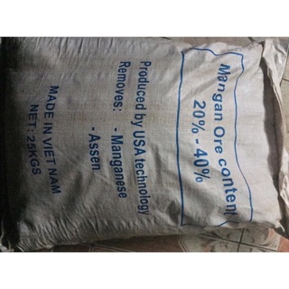 Cát mangan lọc nước