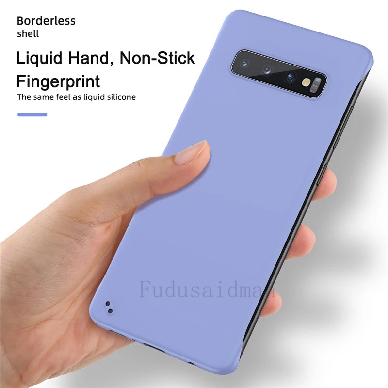 Ốp Điện Thoại PC Cứng Mỏng Không Viền Cho Samsung Galaxy S21 S20 FE Ultra S10 S9 Plus Note 20 Ultra Note 10 Plus