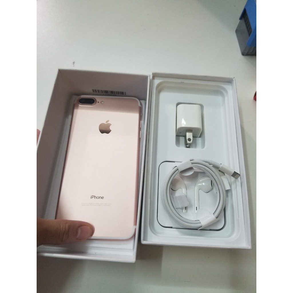 Điện thoại Iphone 7 plus 128gb Màu hồng Quốc tế Fullbox