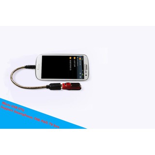 Cáp OTG micro USB 15Cm Unitrk Y-C439
