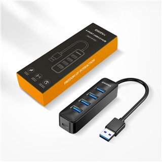 Bộ chia Hub 4 cổng USB 3.0 IDsonix IAU3-4A-015 - Hàng Chính Hãng Bảo Hành 2 Năm