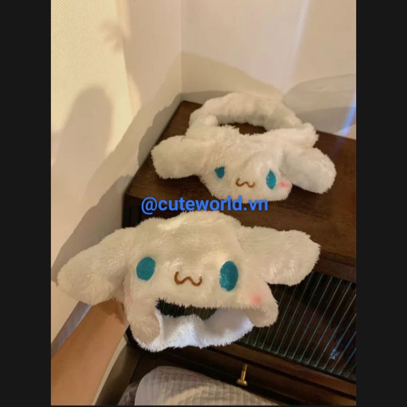 Băng Đô Rửa Mặt Thỏ Melody & Chó Cinnamoroll