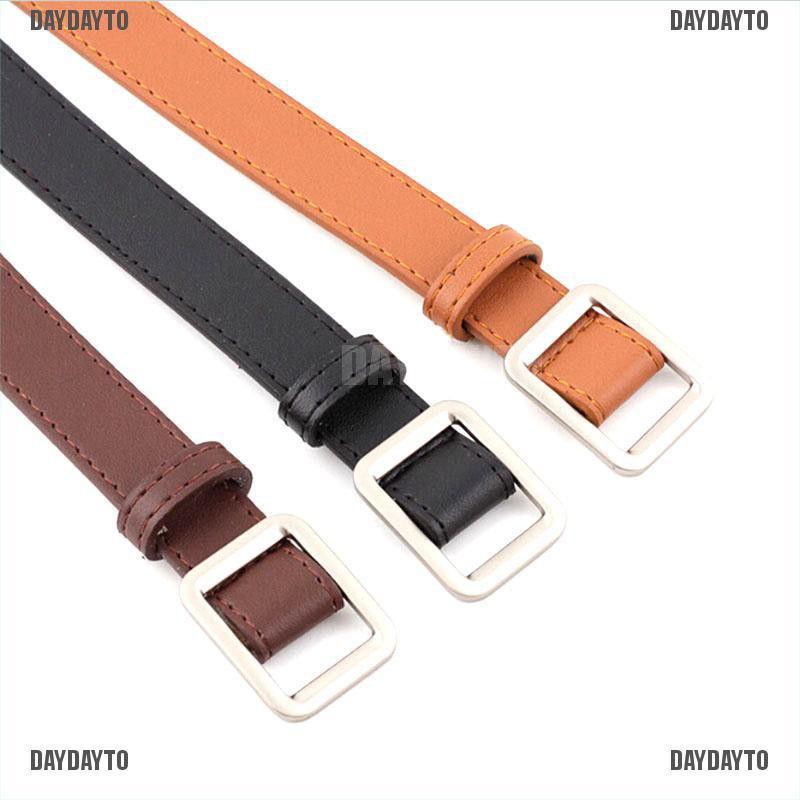 Thắt Lưng Da PU Khóa Cài Cổ Điển Hợp Thời Trang Cho Nữ