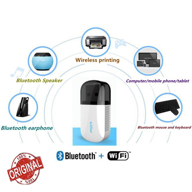 [NEW] Mini Wifi Usb 650m High-speed Wireless Adapter Driver 5.8g+2.4g Bluetooth Adapter