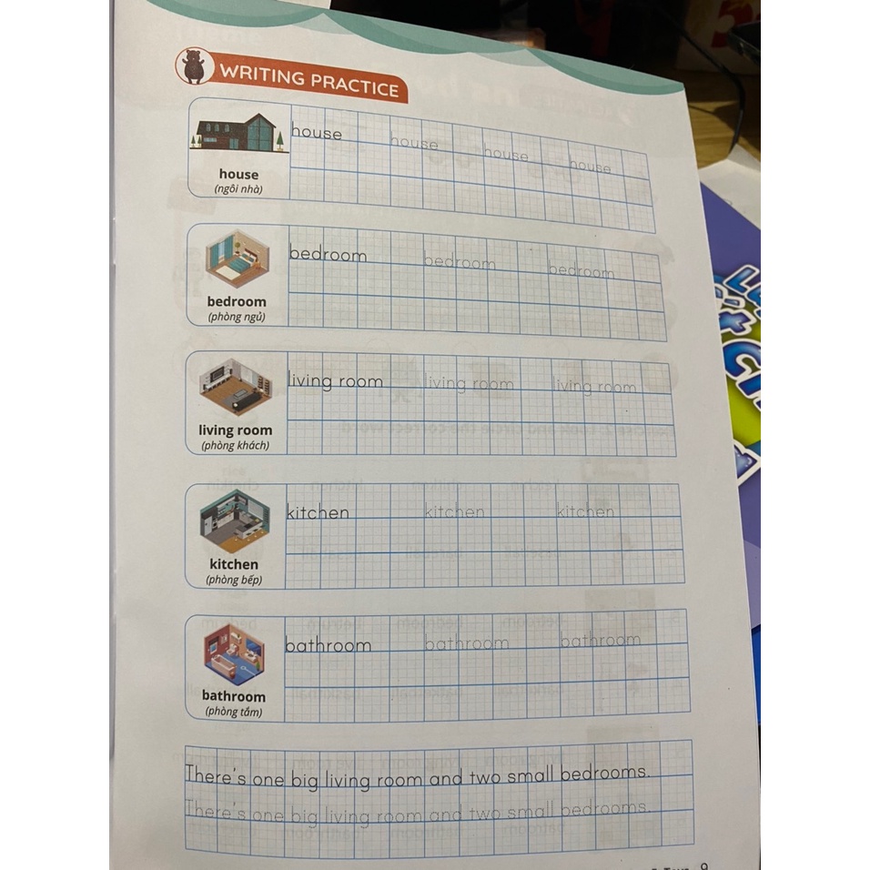 Sách - Luyện viết chữ nhớ từ vựng : Smart Start grade 3 tập 2